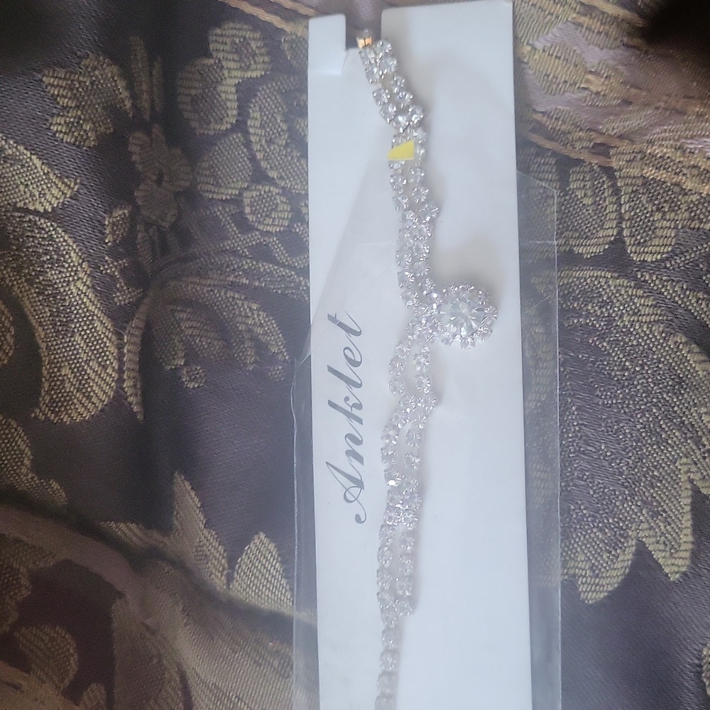 Nordstrums Swarovski Ankle Bracelet Pretty Looks Like Dismonds One Size Bag